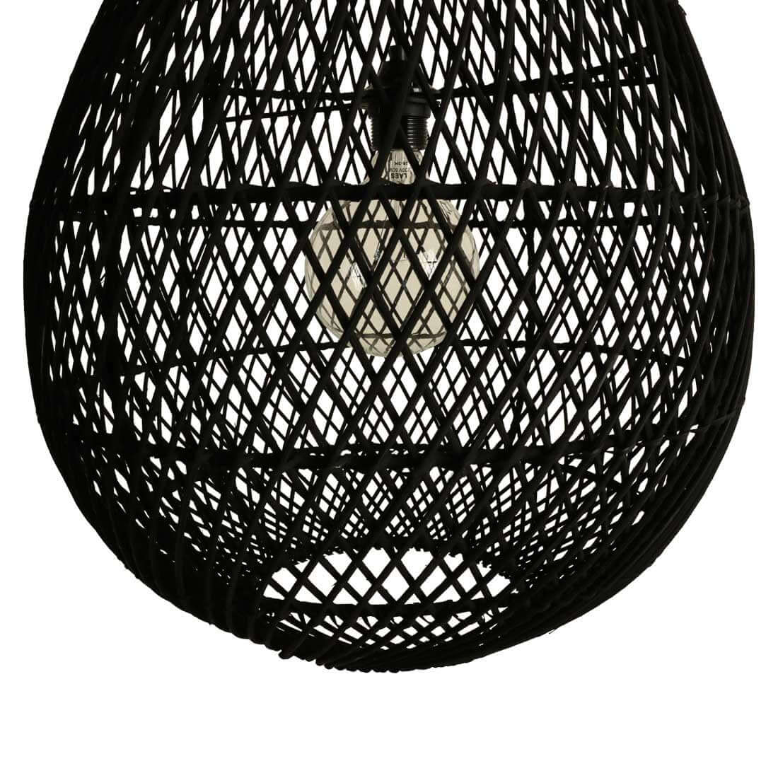 Maze hanging lamp drop black - Raw Materials