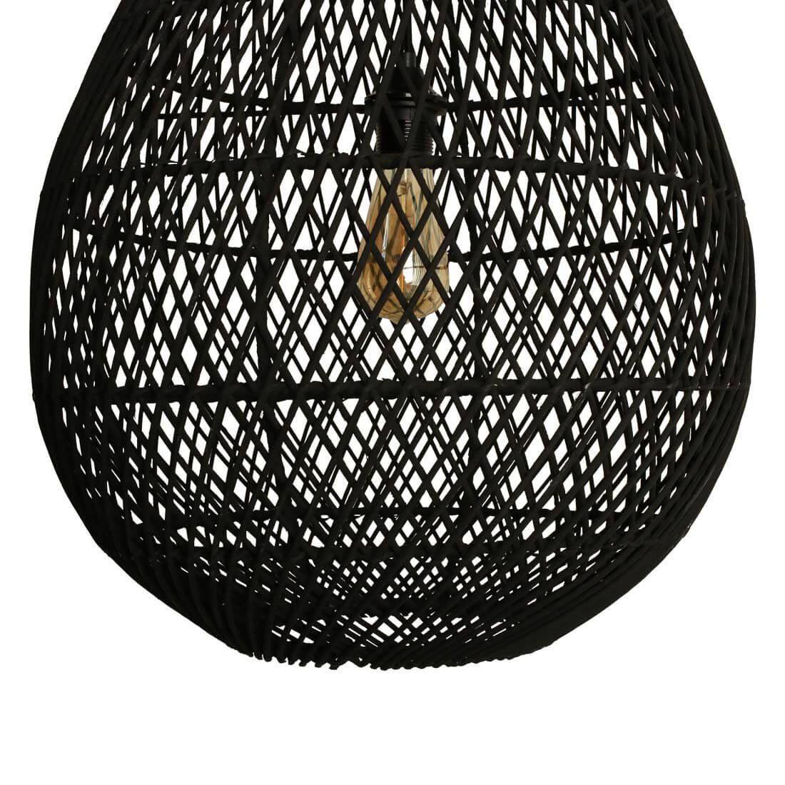 Maze hanging lamp drop black - Raw Materials