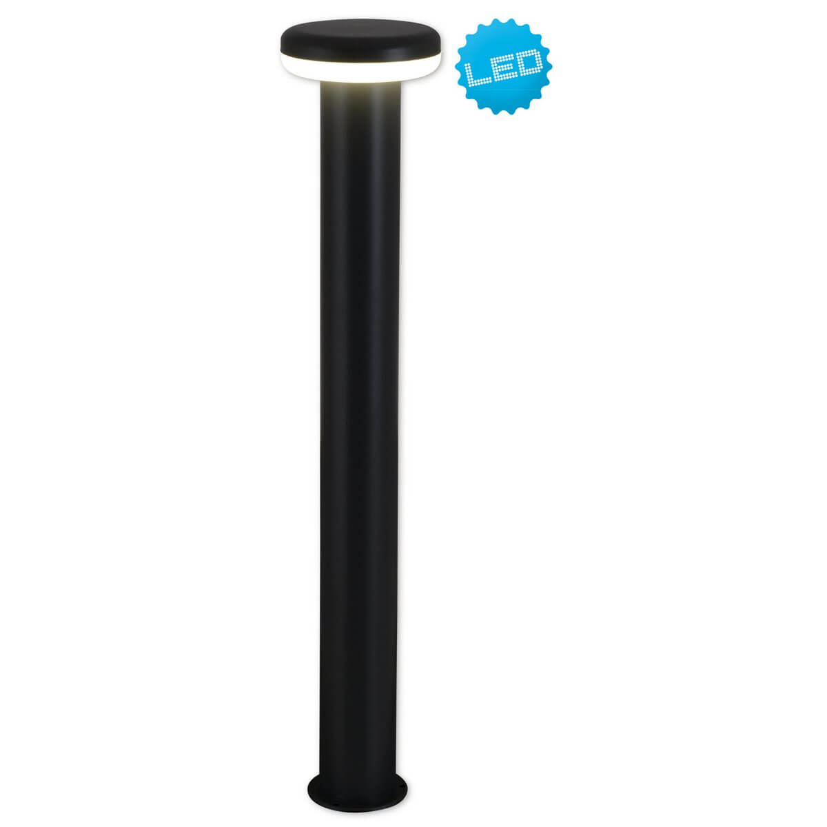 Paddenstoel staande buitenlamp LED - warm wit - Ø 15 × 76 cm