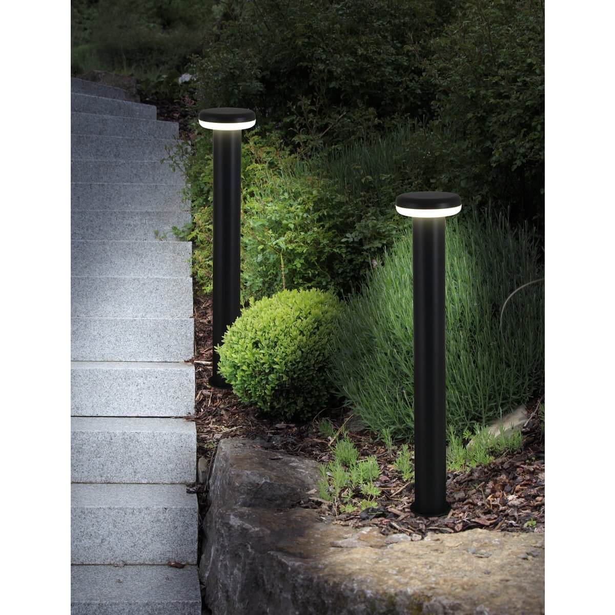 Paddenstoel staande buitenlamp LED - warm wit - Ø 15 × 76 cm