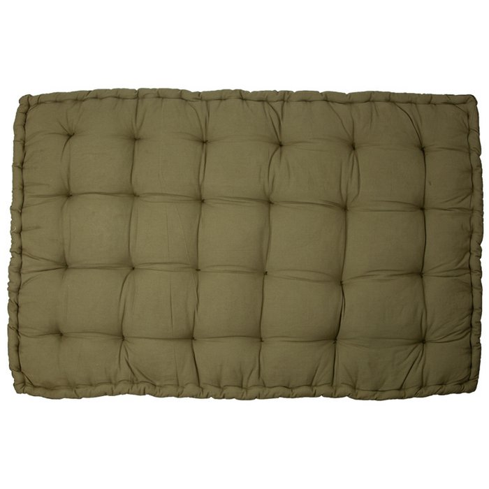 Palletkussen Mosgroen Fluweel 120×80 cm – Zachte Touch & Warme Uitstraling - MrsBLOOM - Casanovio