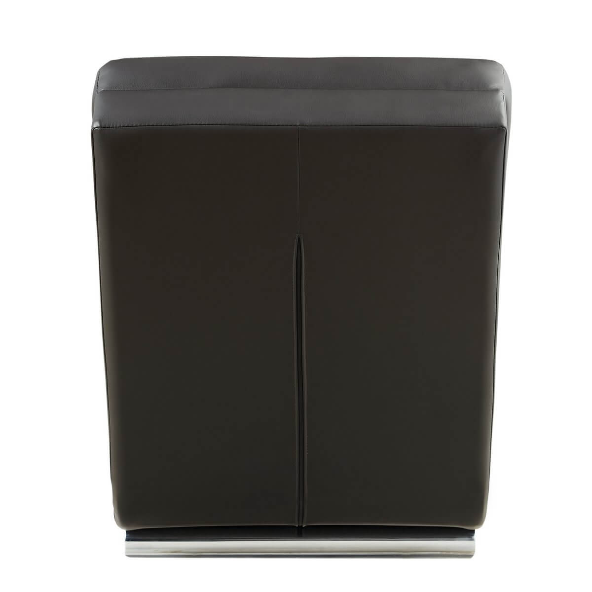 Relaxation lounger black imitation leather look - SalesFever