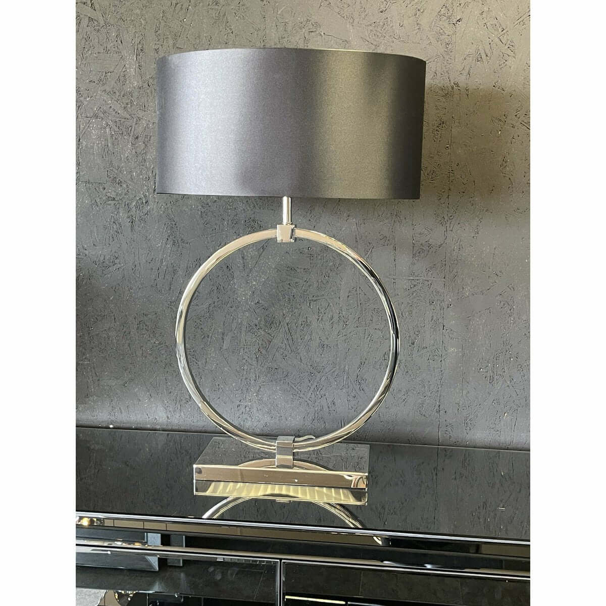 Ringlamp Chroom L - Luxury Living B.V.