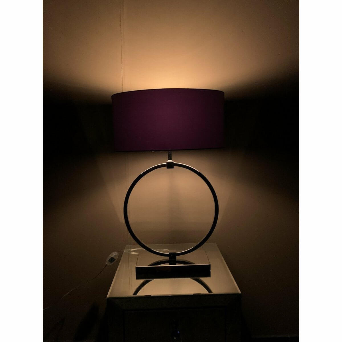 Ringlamp Chroom L - Luxury Living B.V.