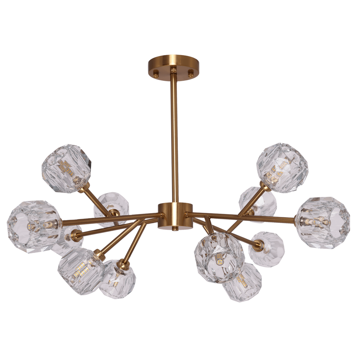 Hanglamp Rosy Copper Gold | 12 - 90x45cm - Luxury Living B.V.