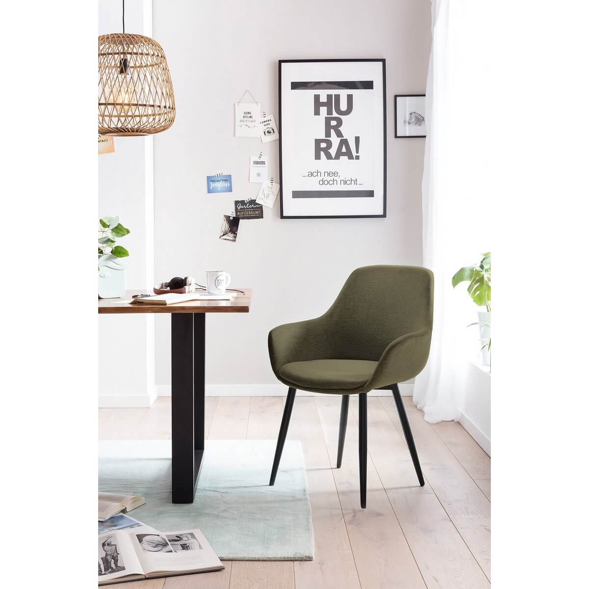 Set of 2 armchairs green - SalesFever