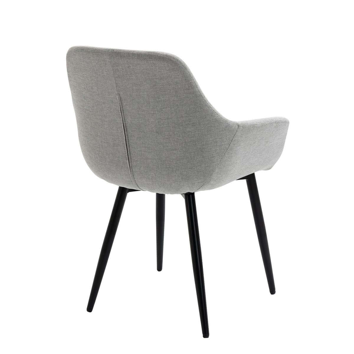 Set of 2 armchairs light grey - SalesFever