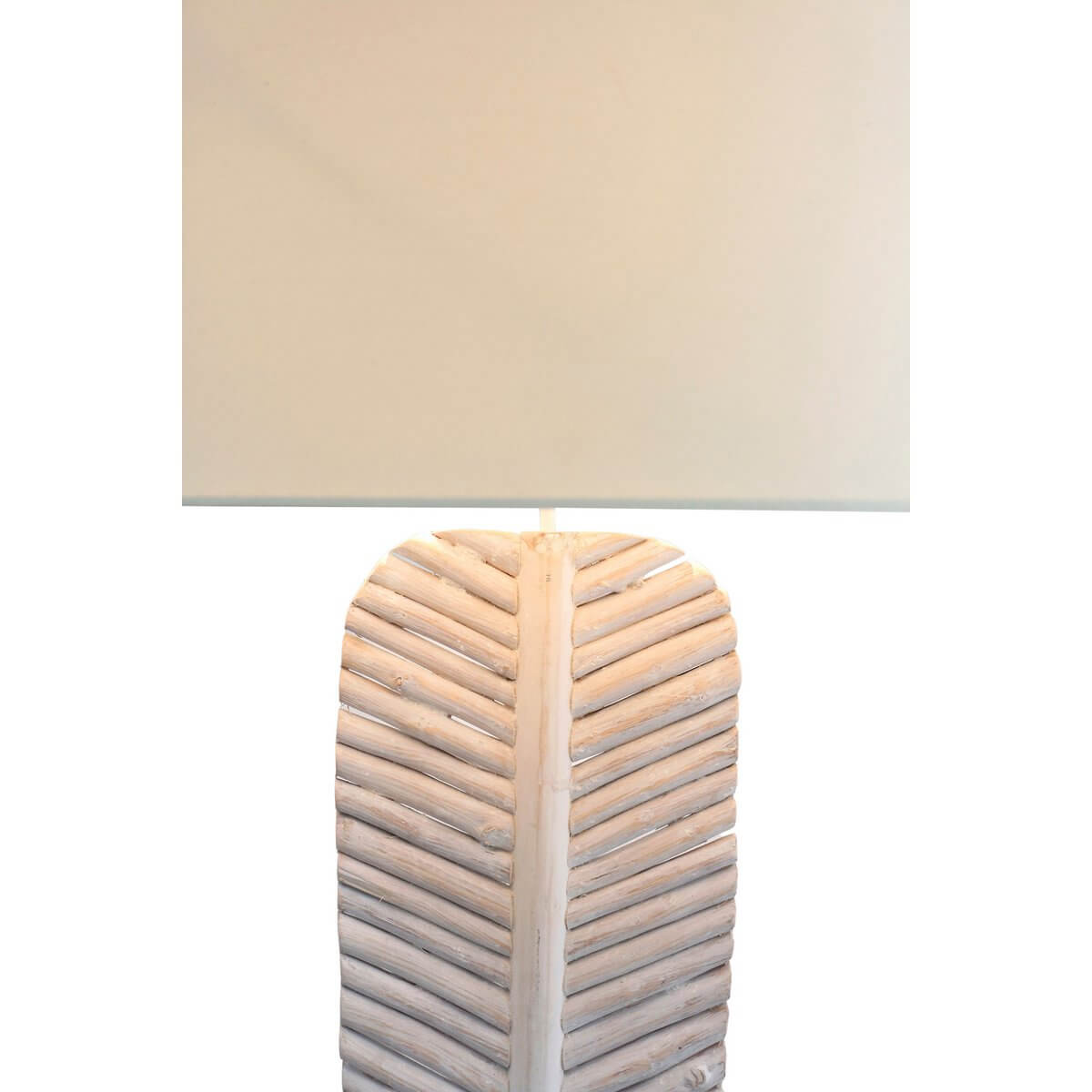 Stehleuchte Treibholz Weiß 175 cm - SalesFever