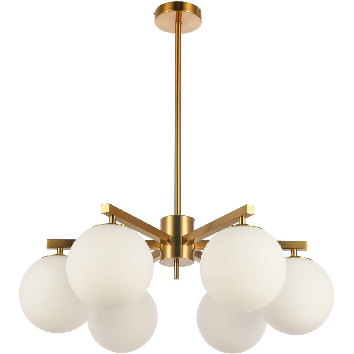 Hanging lamp Stella White 6-light - Luxury Living B.V.