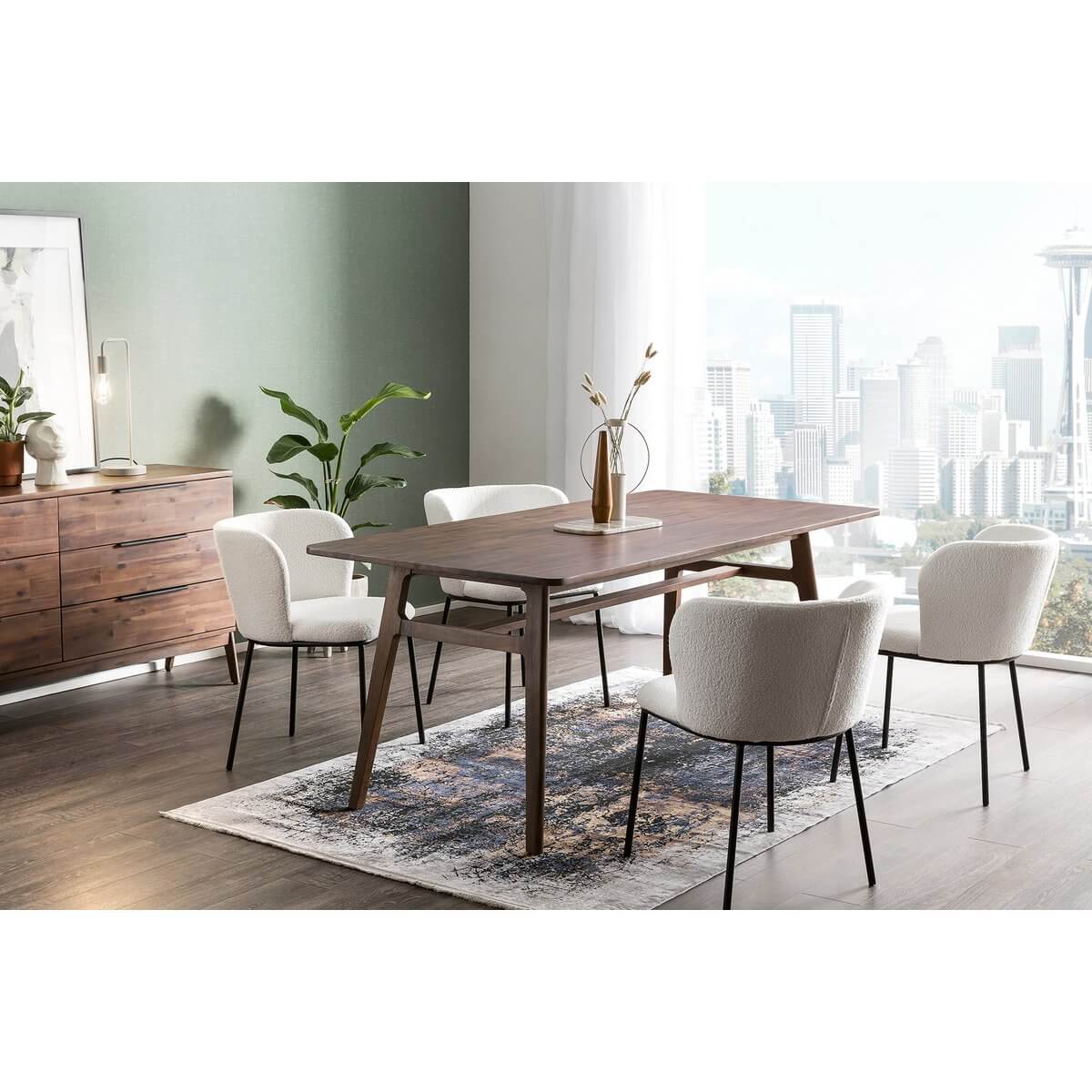 Chair set of 2 white - SalesFever