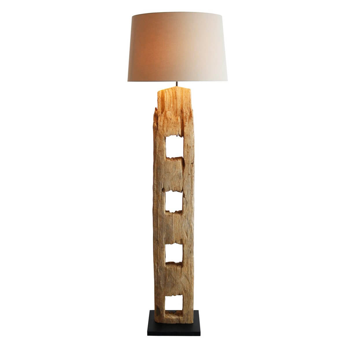 Floor lamp driftwood antique white 175 cm - SalesFever