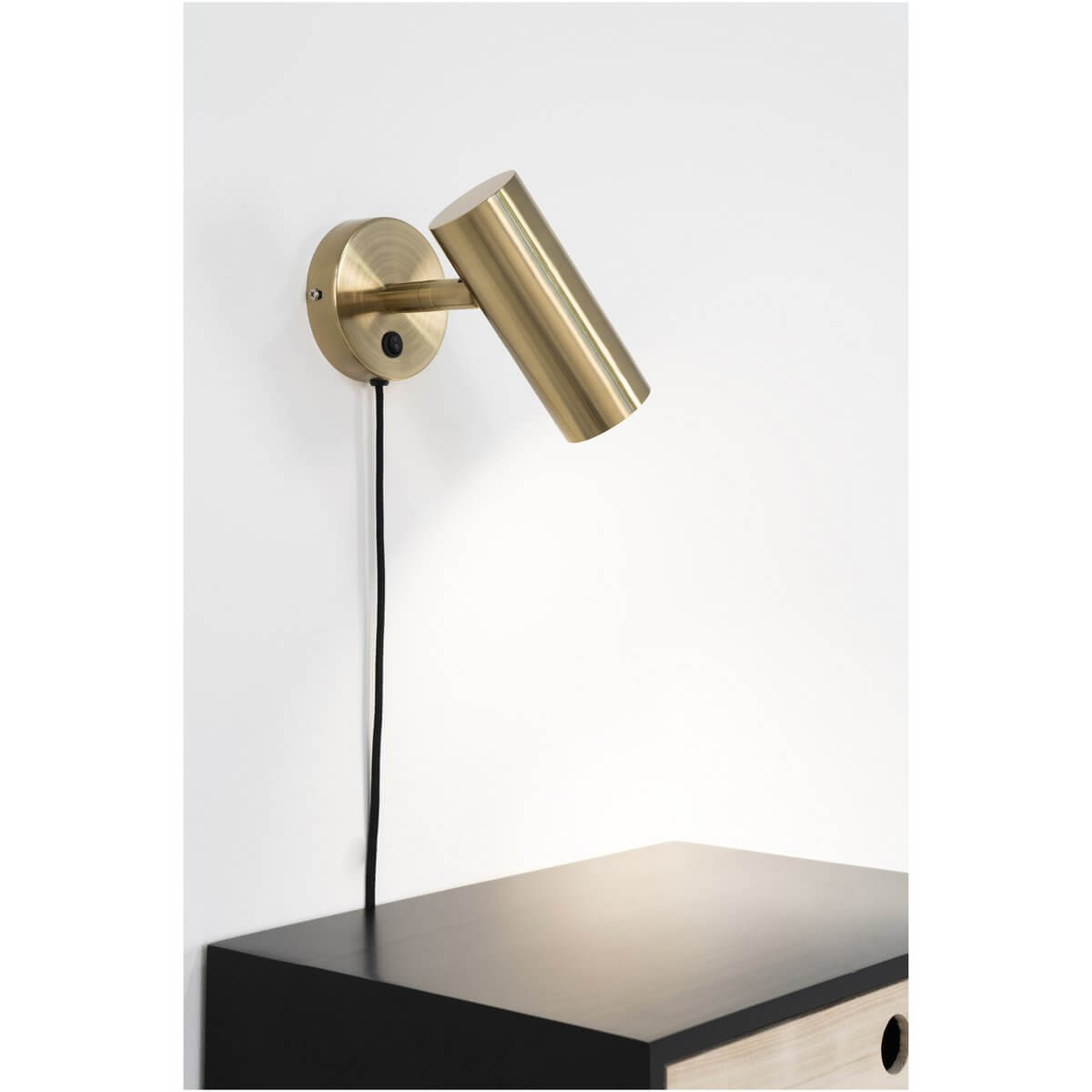 Paris Wandlamp - Messing, Staal, 15x10x22 cm - House Nordic ApS