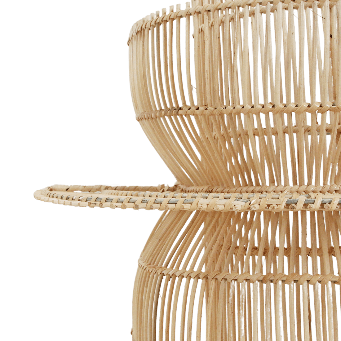 Saturn Wandlamp Rattan - Raw Materials