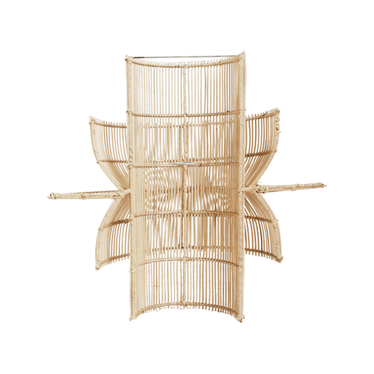 Saturn Wandlamp Rattan - Raw Materials