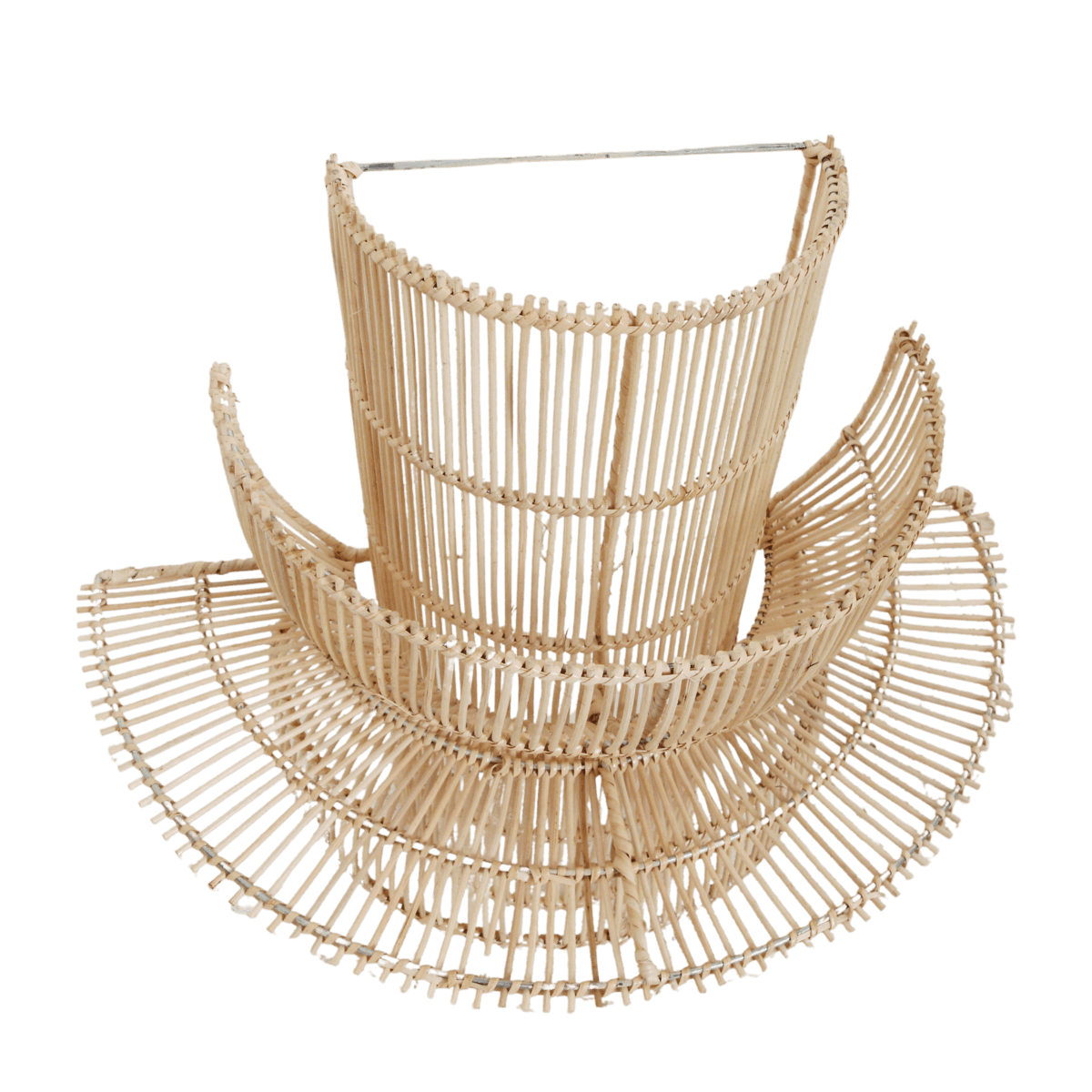 Saturn Wandlamp Rattan - Raw Materials