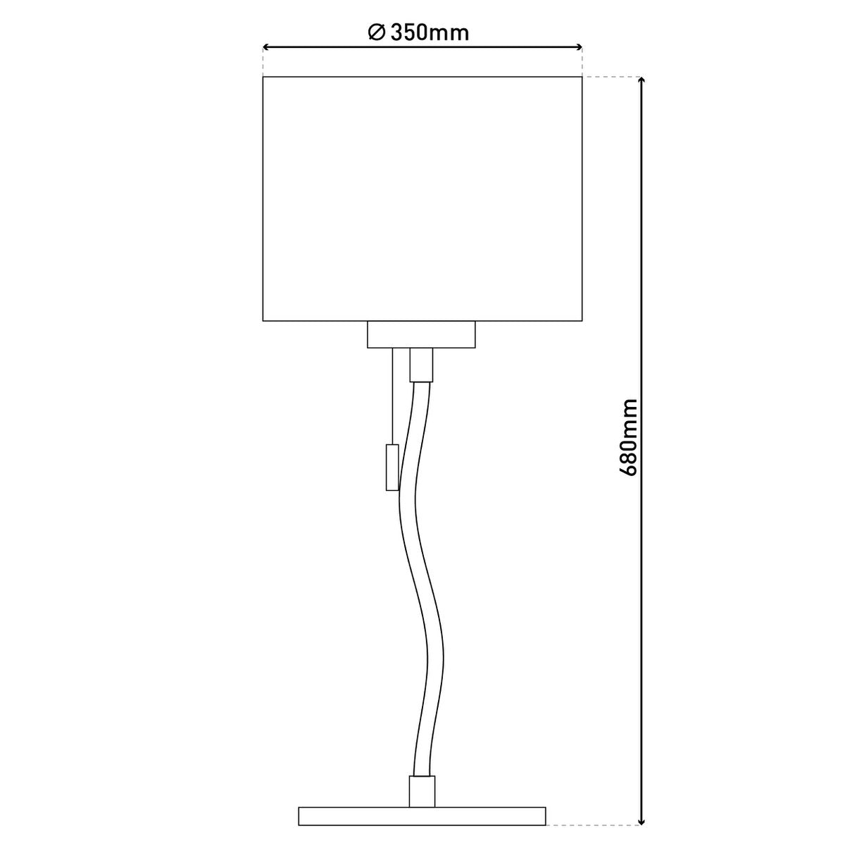 LED tafellamp "Aurelia"