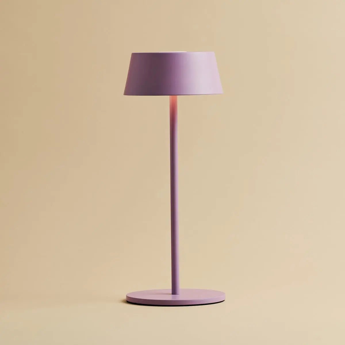 Hugo Violet Lila Oplaadbare Tafellamp | Stijlvolle, dimbare lamp en draadloos