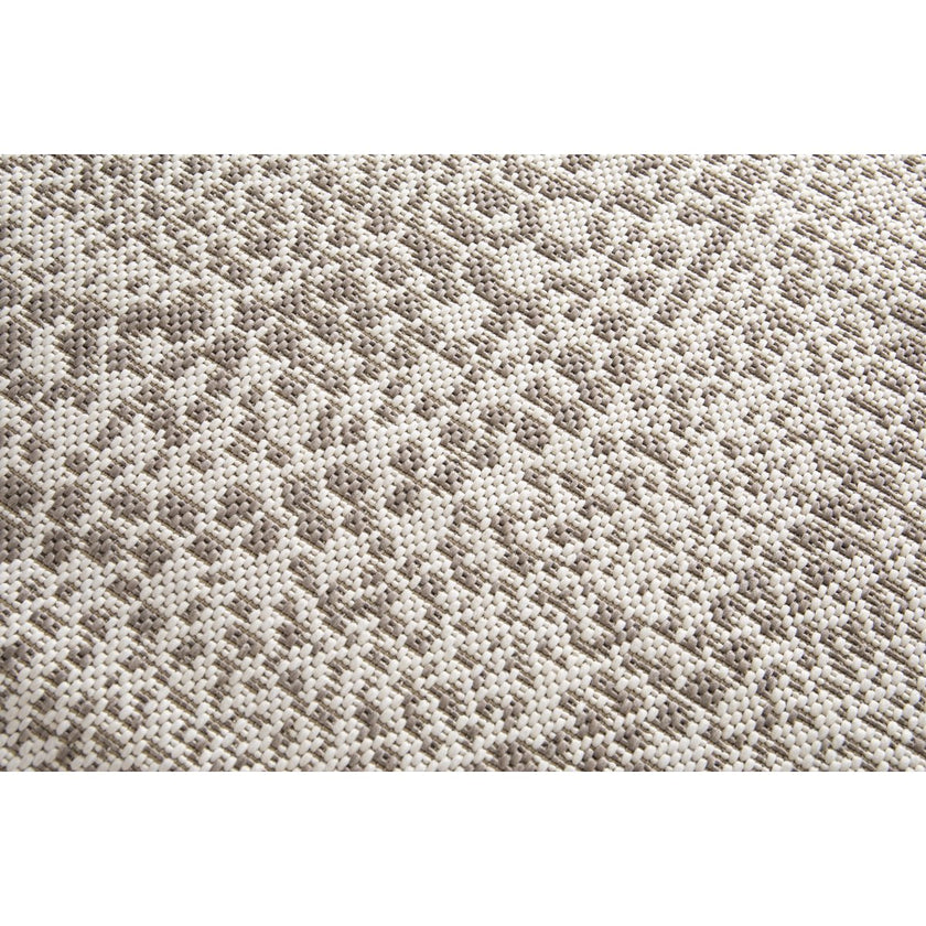 TRIBAL rond vloerkleed voor binnen en buiten in etnische stijl