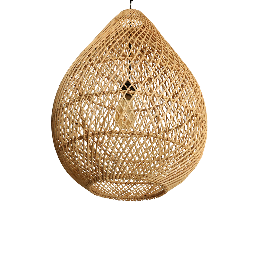 Maze hanglamp druppel naturel