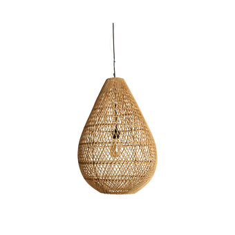 Maze hanglamp druppel naturel