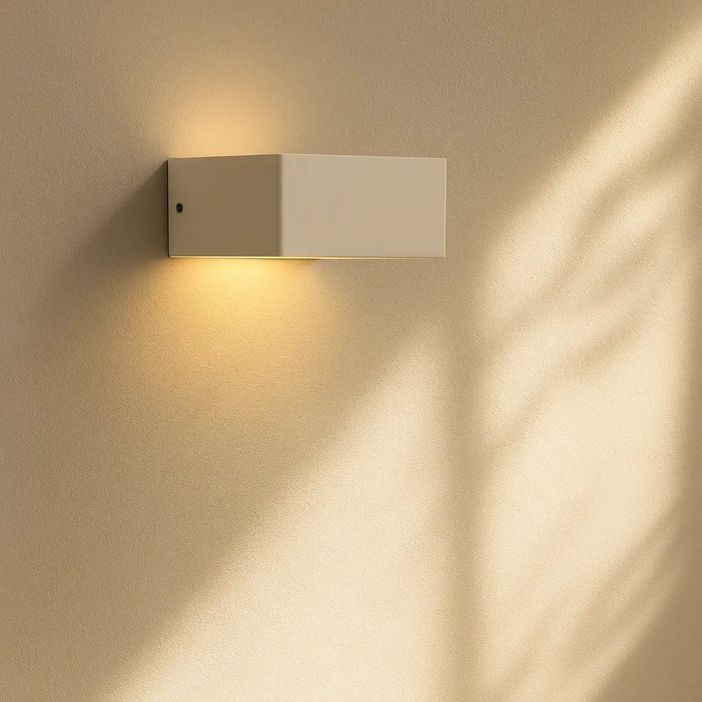 Tessa Vanille Oplaadbare Wandlamp | Bewegingssensor, 20 lichtmodi Afstandsbediening