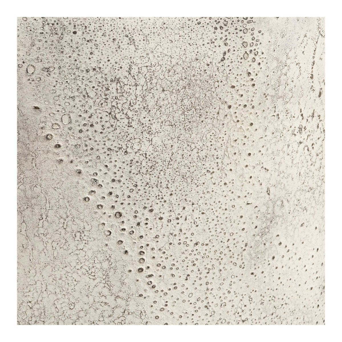Hou Decoratieve pot, metaal, antiek beige, ø24x60,5 cm