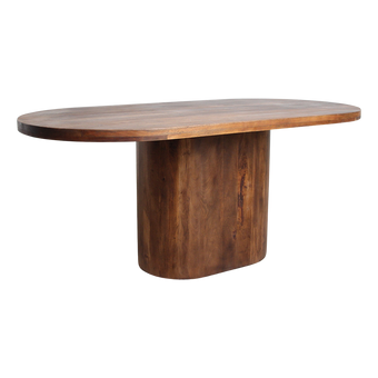 Bullnose langwerpige eettafel 180, 200 of 240 cm