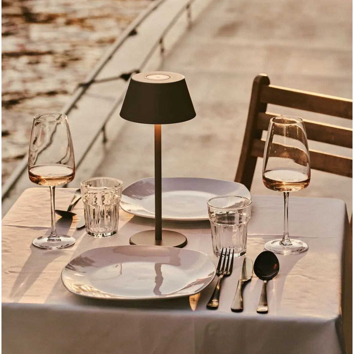 Milou Koala Bruin Tafellamp zonder Kabel | Modern, design en 3 lichtmodi