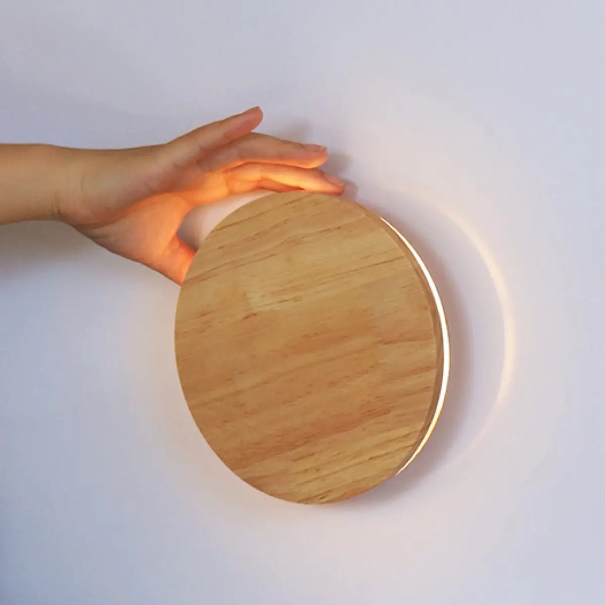 Lou Lichtbruine Draadloze Wandlamp | Oplaadbare en dimbare aanraakbediening