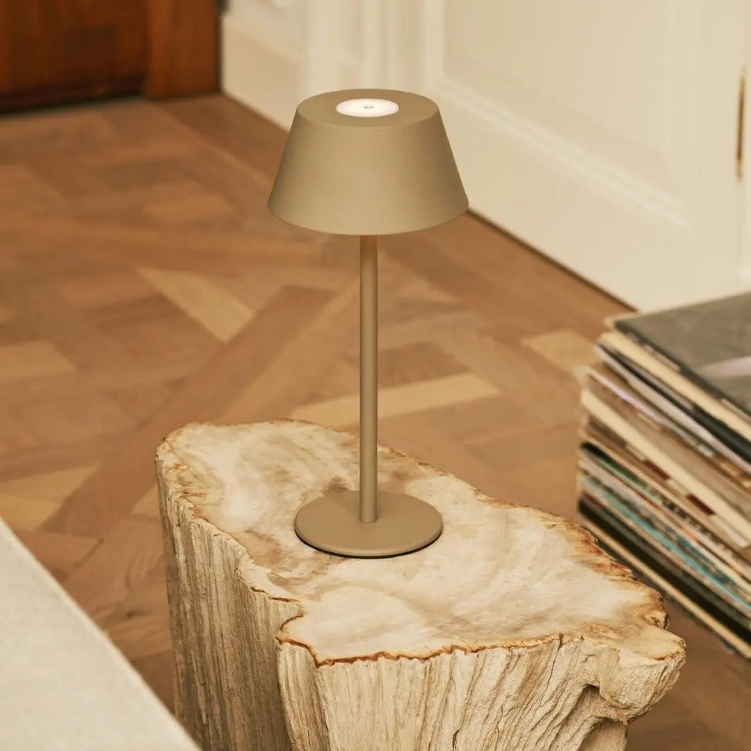 Milou Koala Bruin Tafellamp zonder Kabel | Modern, design en 3 lichtmodi