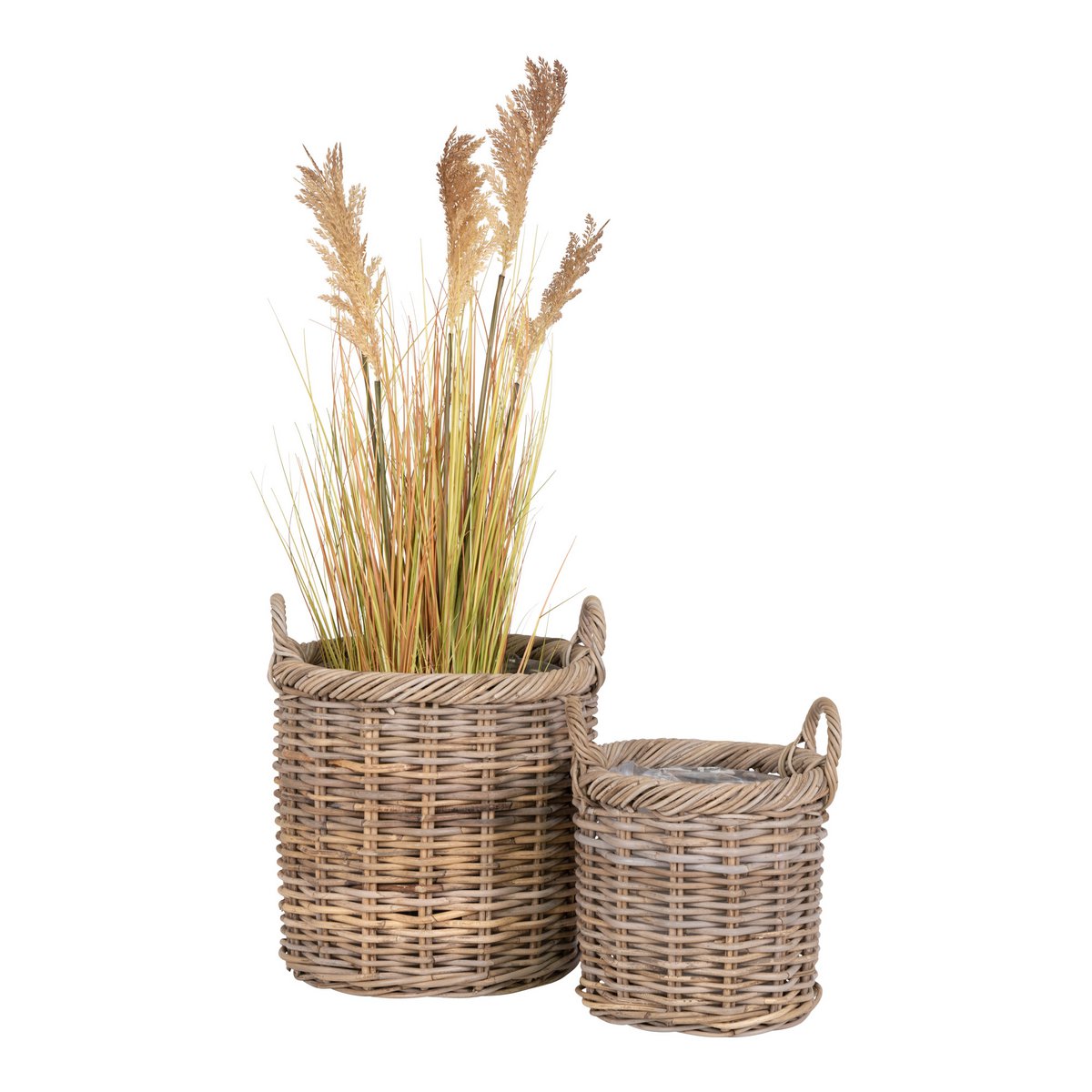 Gili-manden - natuurlijk, Kubu-rotan - set van 2