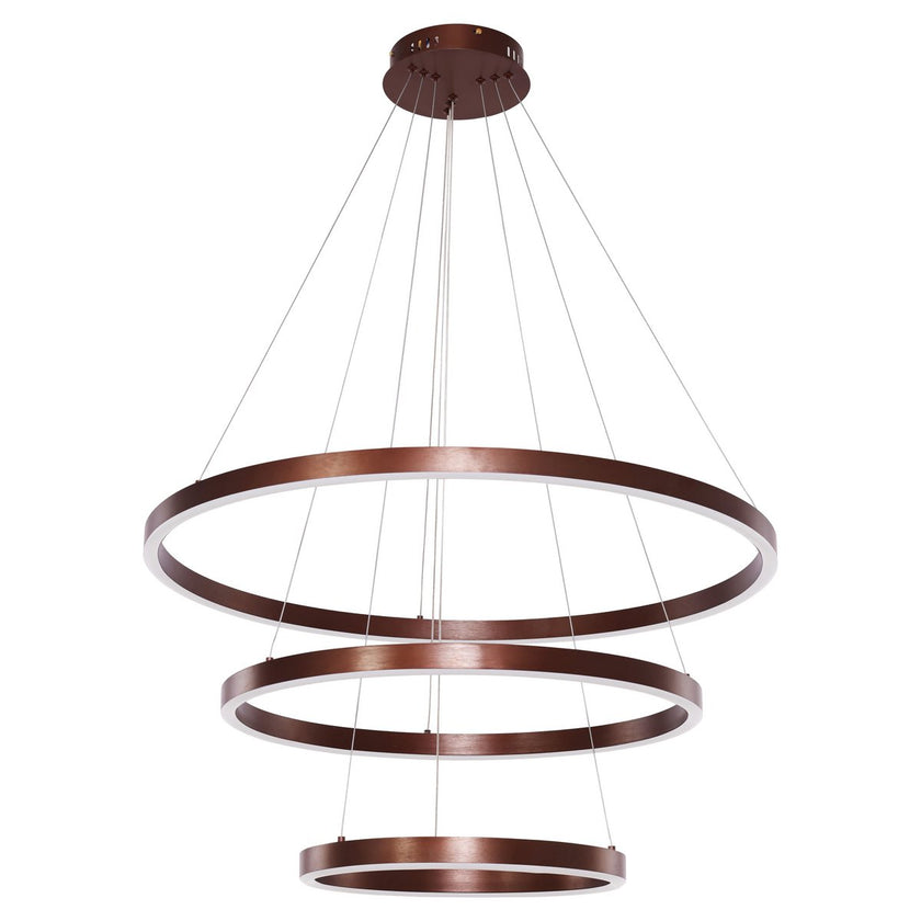 Hanglamp Neo Coffee | 3-Ring 40+60+80cm