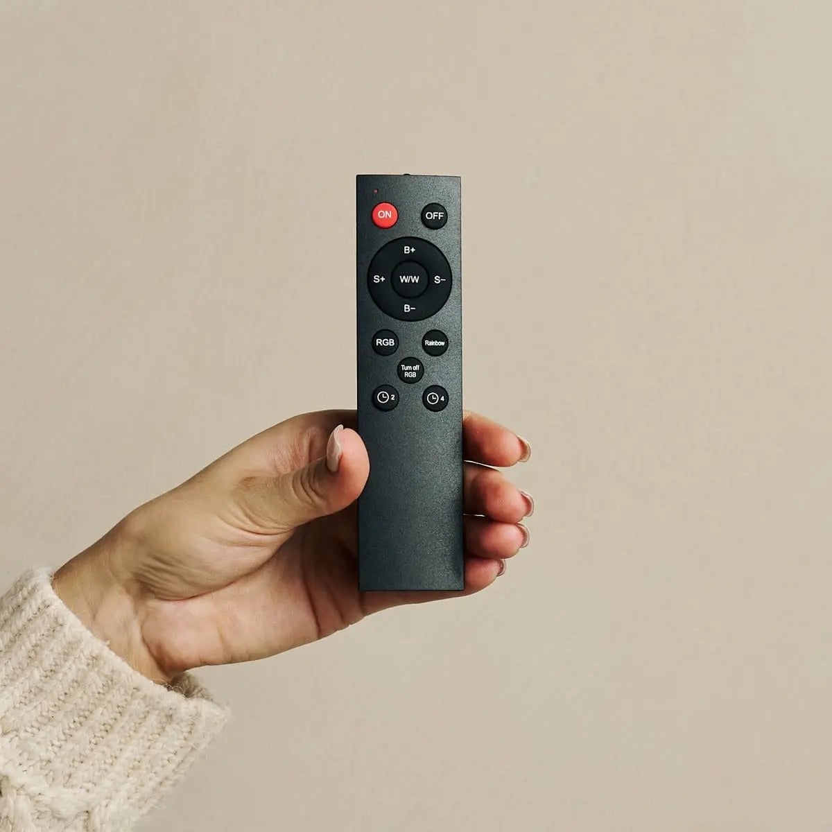 Tessa Vanille Oplaadbare Wandlamp | Bewegingssensor, 20 lichtmodi Afstandsbediening