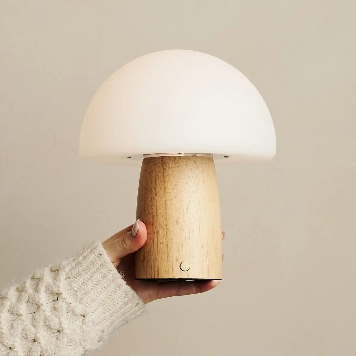 Mia Lichtbruine Stijlvolle Draadloze Tafellamp | Elegant, dimbaar en functioneel