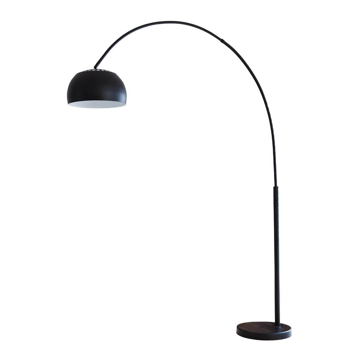 Arc lamp 195 cm black - SalesFever