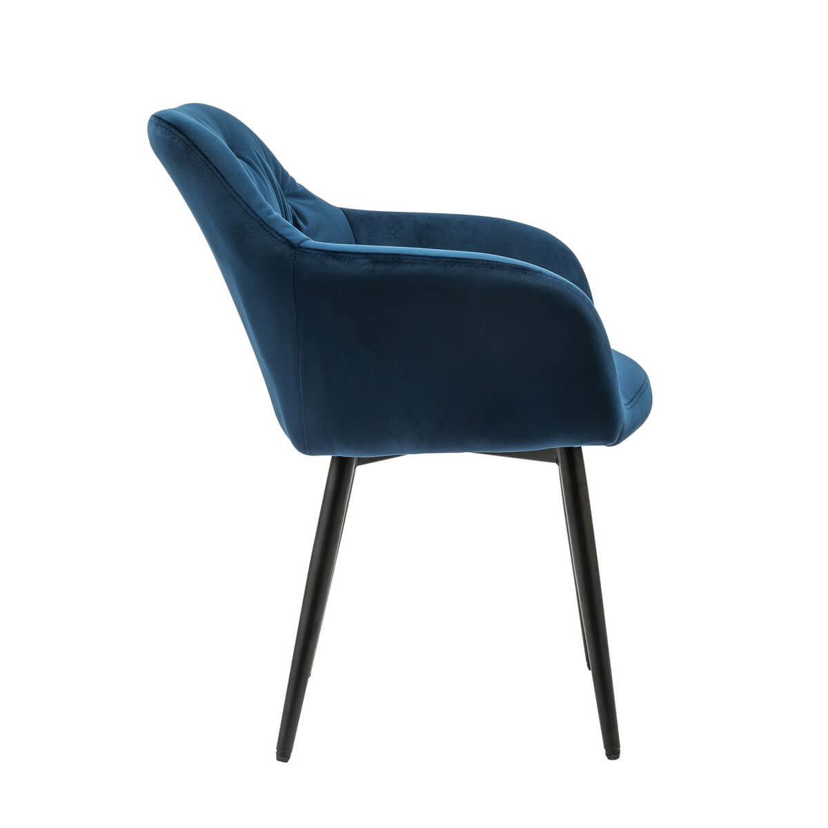 Armchair blue velvet - SalesFever