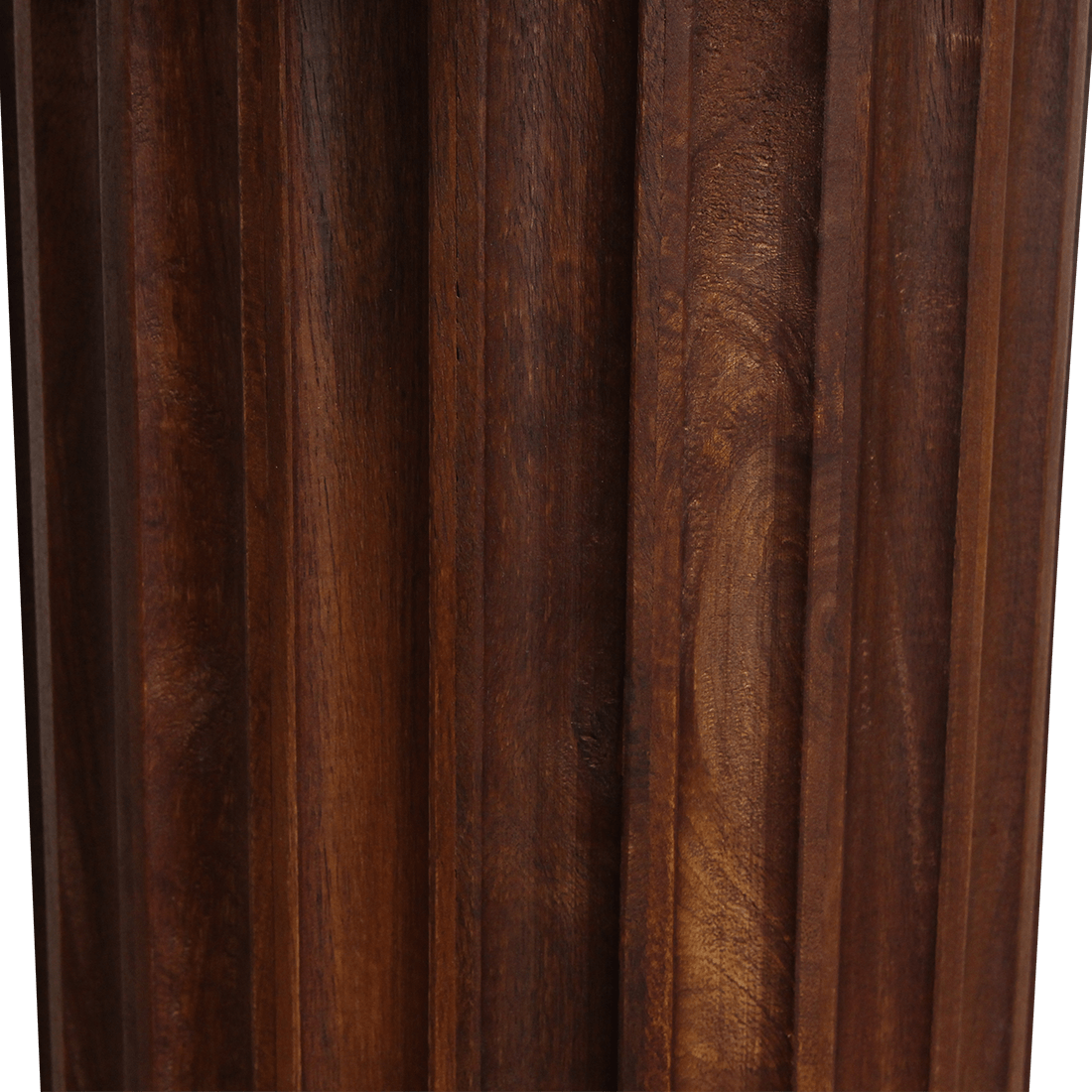 Bullnose bijzettafel bruin 50 cm - Raw Materials