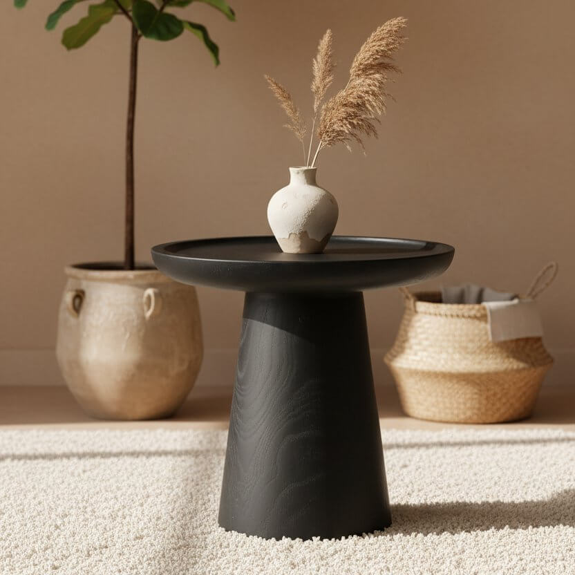 Nero bijzettafel Dusk - Raw Materials