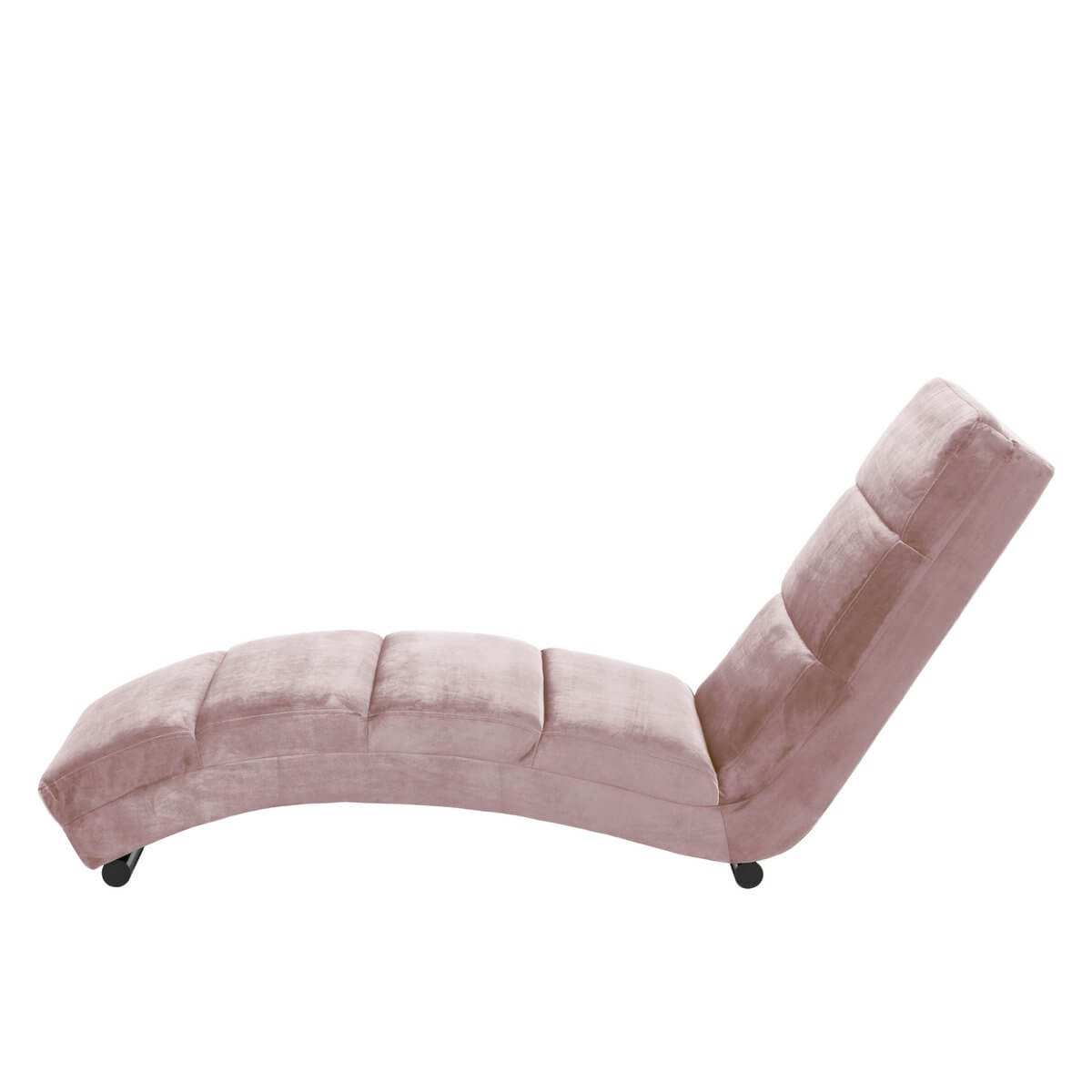 Chaise longue rose velvet - SalesFever