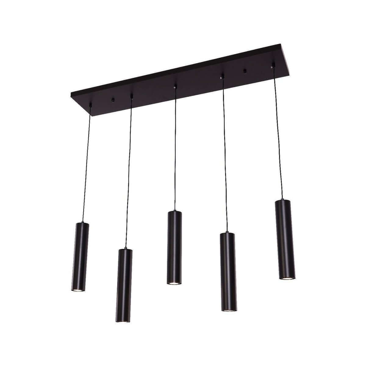 Hanging lamp cylinder dining table 5 | Black - Luxury Living B.V.