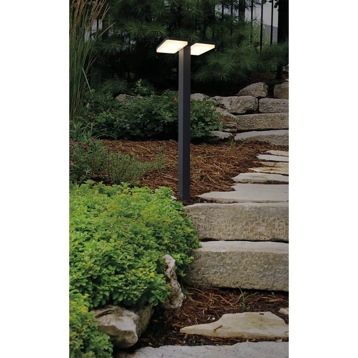 Clair led vloerlamp metaal - warm wit - 21 × 25 × 80 cm