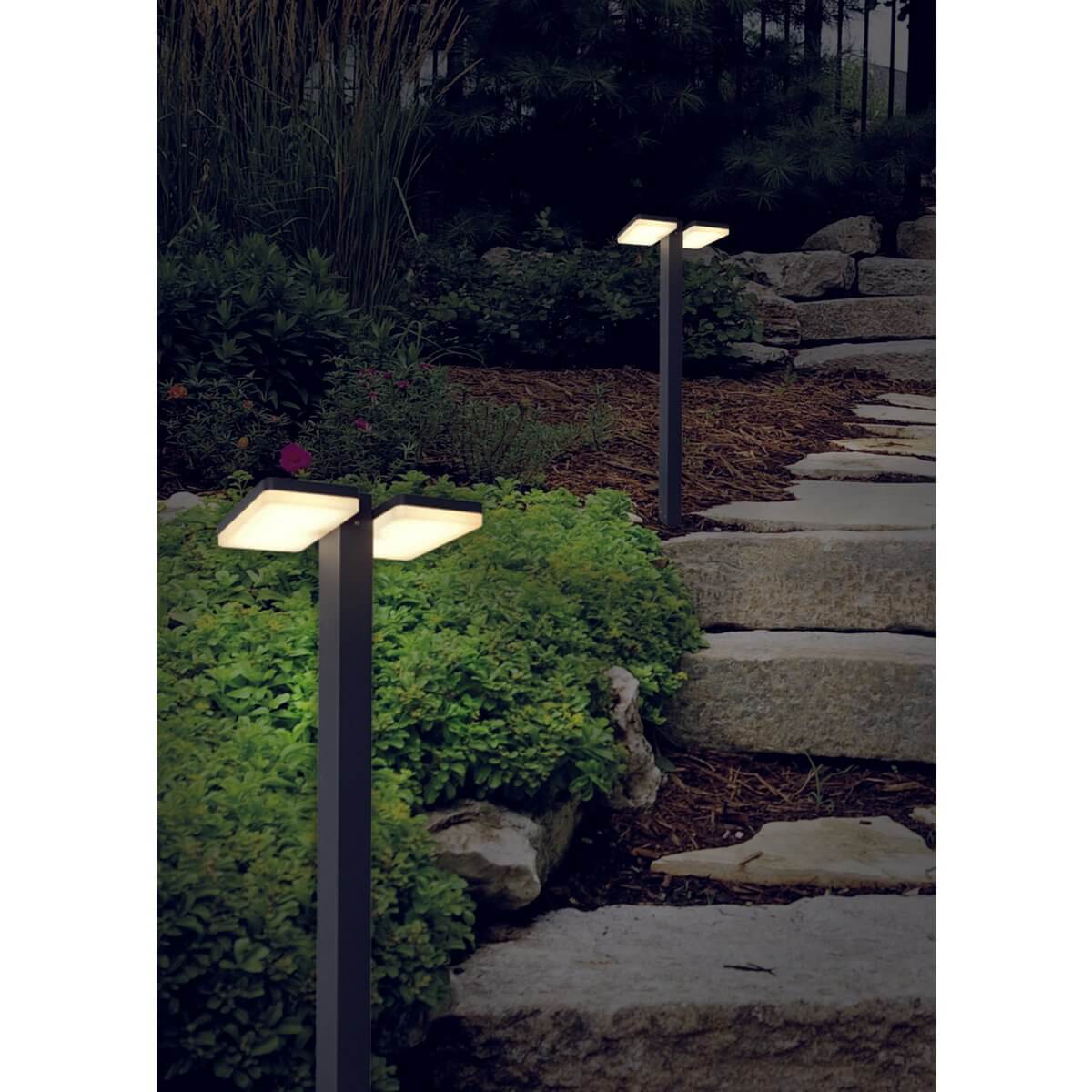 Clair led vloerlamp metaal - warm wit - 21 × 25 × 80 cm