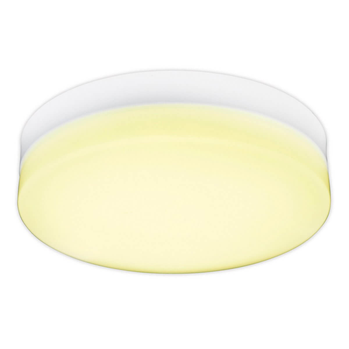 Cool led plafondlamp wit - RGB met afstandsbediening - Ø 25,5 × 8 cm