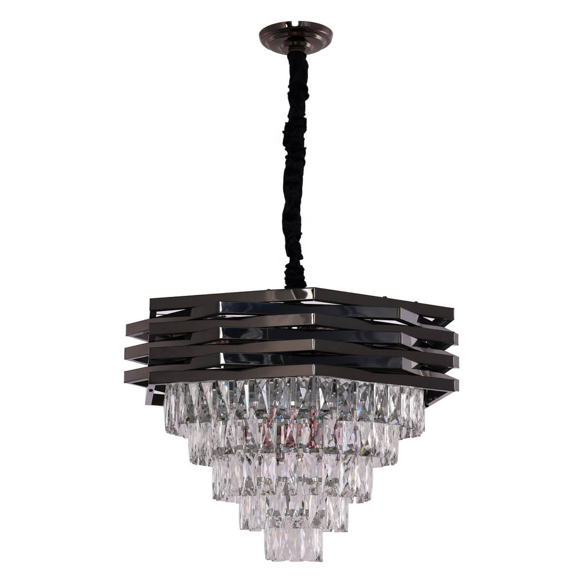 Crystal Black hanging lamp | 60cm - Luxury Living B.V.