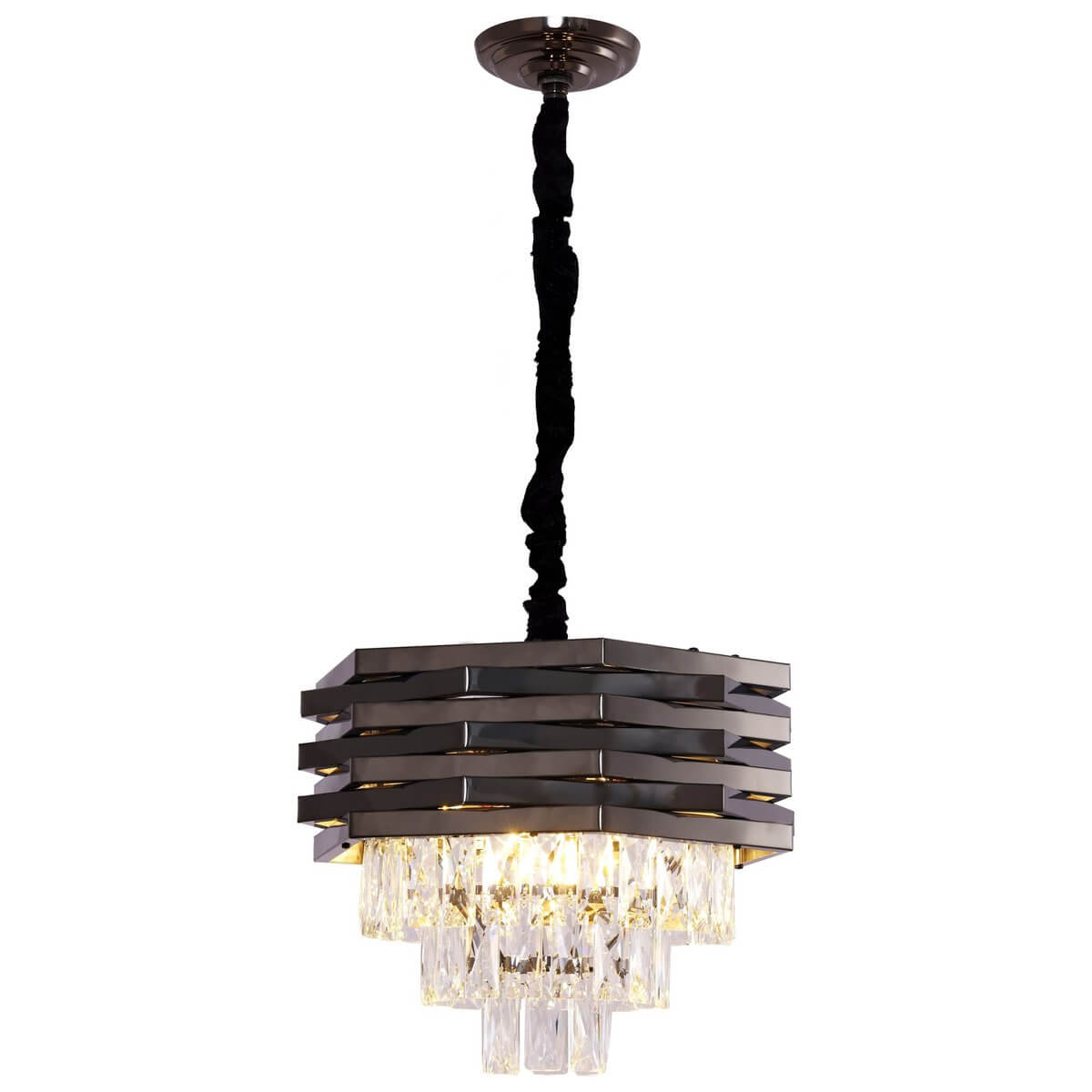 Hanglamp Crystal Black | 40cm - Luxury Living B.V.