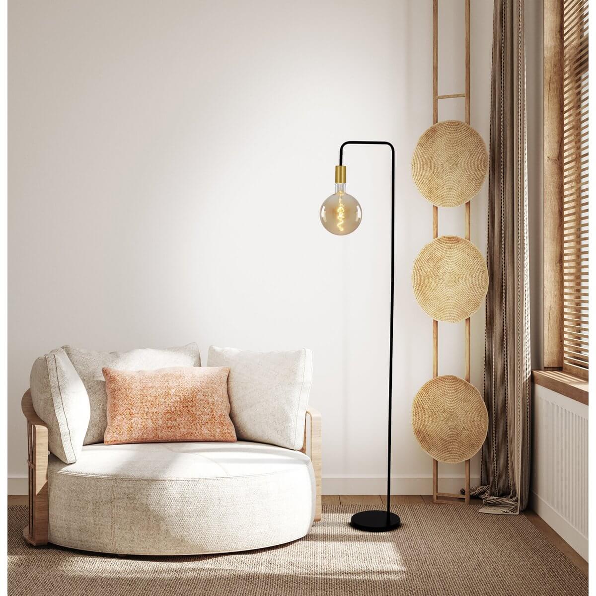 Dilly Max led filamentlamp E27 - gedraaide gloeidraad - Ø 20 × 30 cm