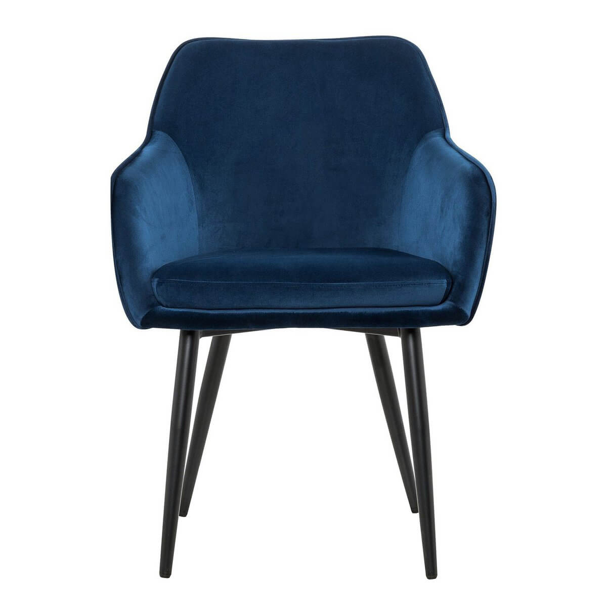 Dining chair blue velvet - SalesFever