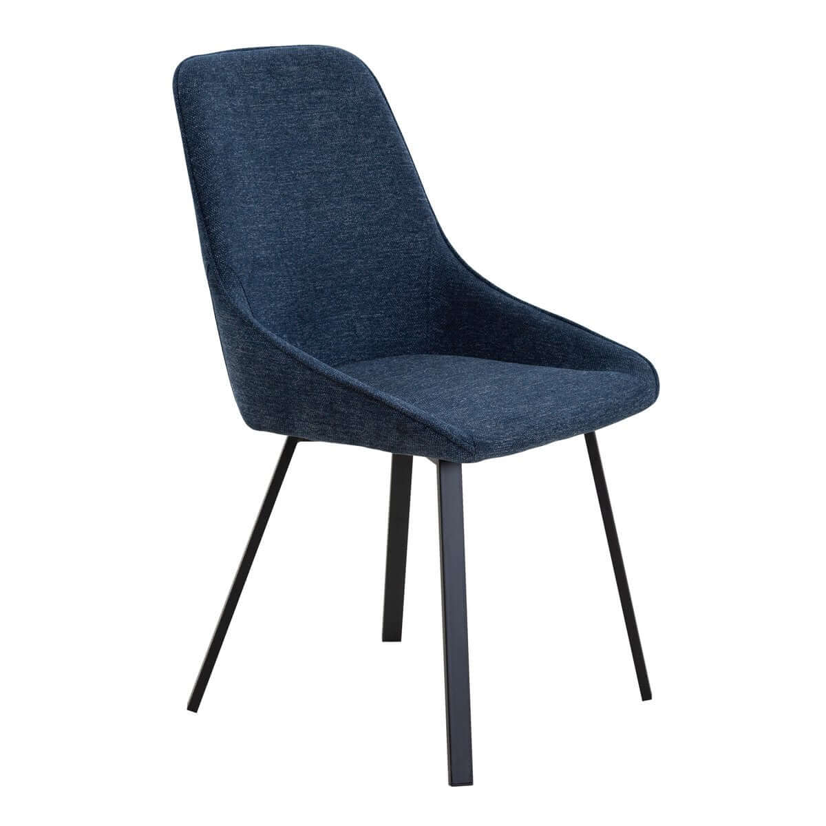 Esszimmerstuhl 2er Set Dunkelblau - SalesFever