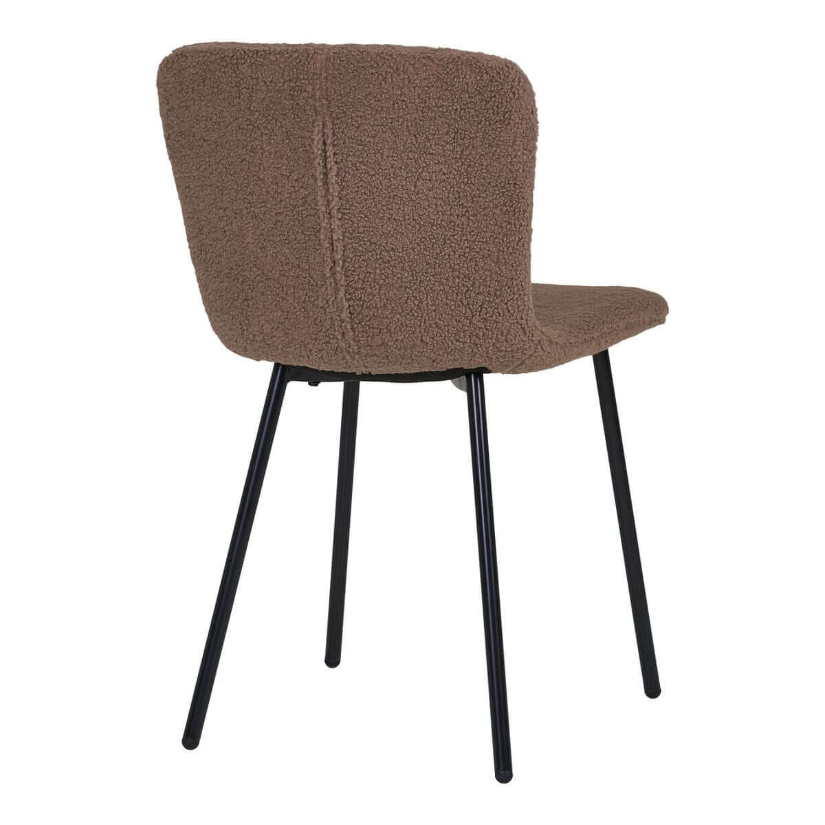 Halden Dining Chair - Dark Brown, 48x38cm - Set of 2 - House Nordic ApS