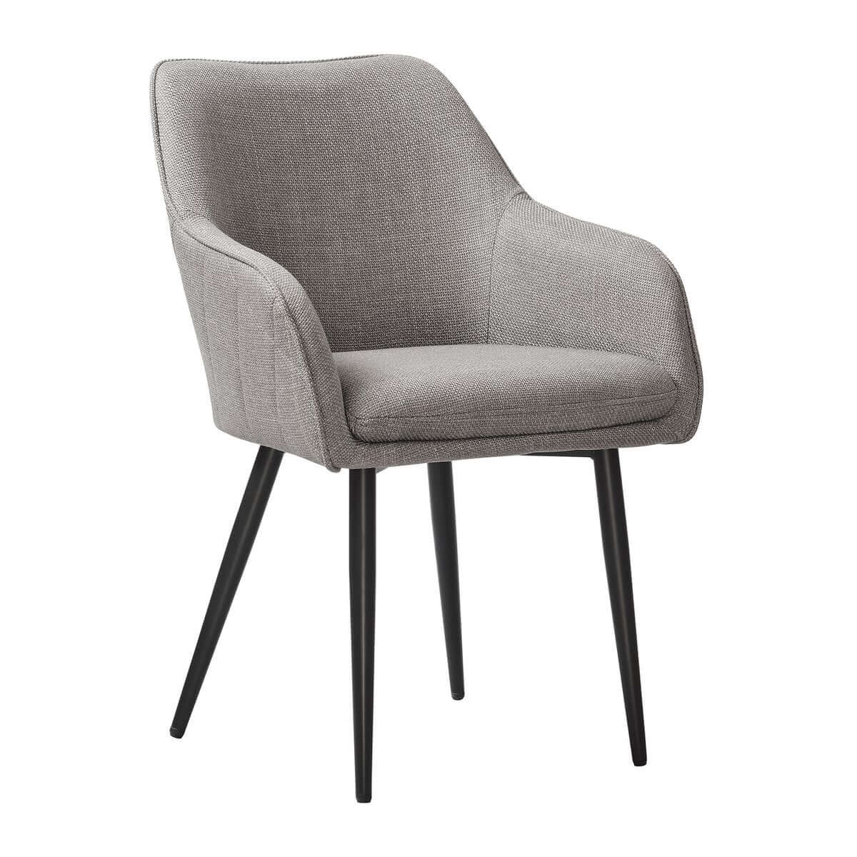Dining room chair structural fabric taupe - SalesFever